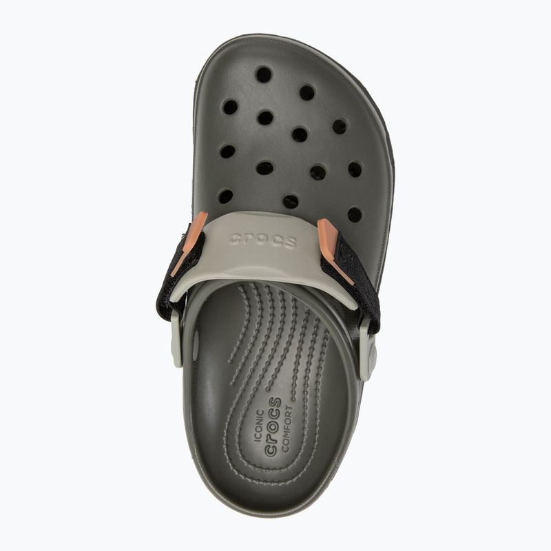 Джапанки Crocs All Terrain dusty olive/multicolour 6