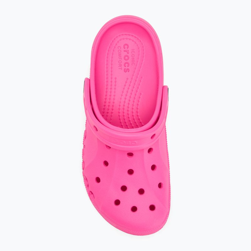 Crocs Baya Platform Clog джапанки електриково розово 6