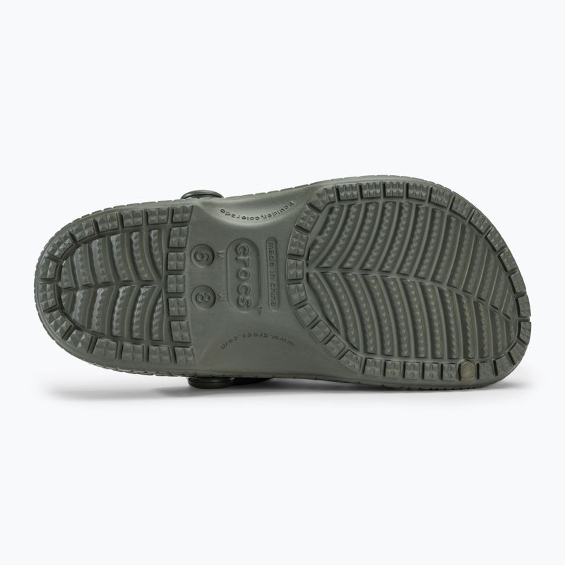 Чехли Crocs Classic Crocskin dusty olive 5