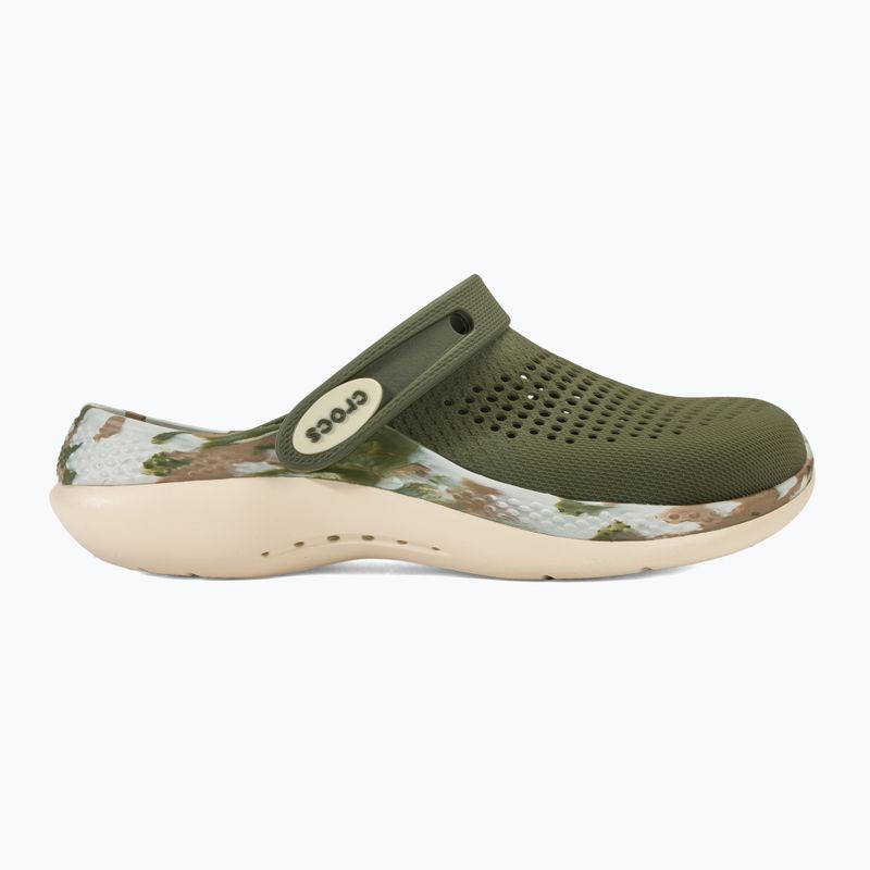 Чехли Crocs LiteRide 360 Marbled Clog army green/multi  3