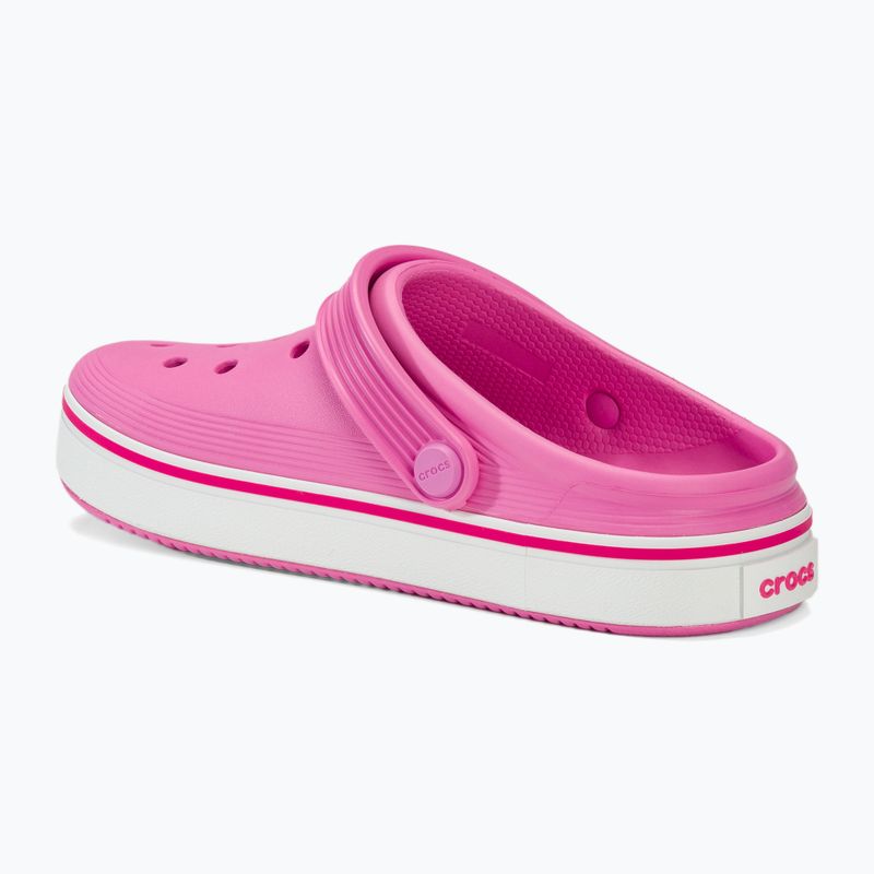 Детски джапанки Crocs Crocband Clean Off Court Clog taffy pink 4