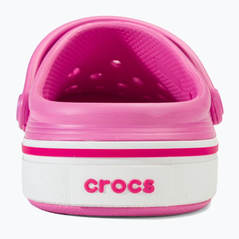 Детски джапанки Crocs Crocband Clean Off Court Clog taffy pink 7