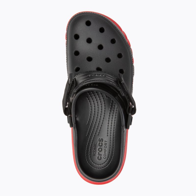 Джапанки Crocs Duet Max II Clog black/varsity red 6