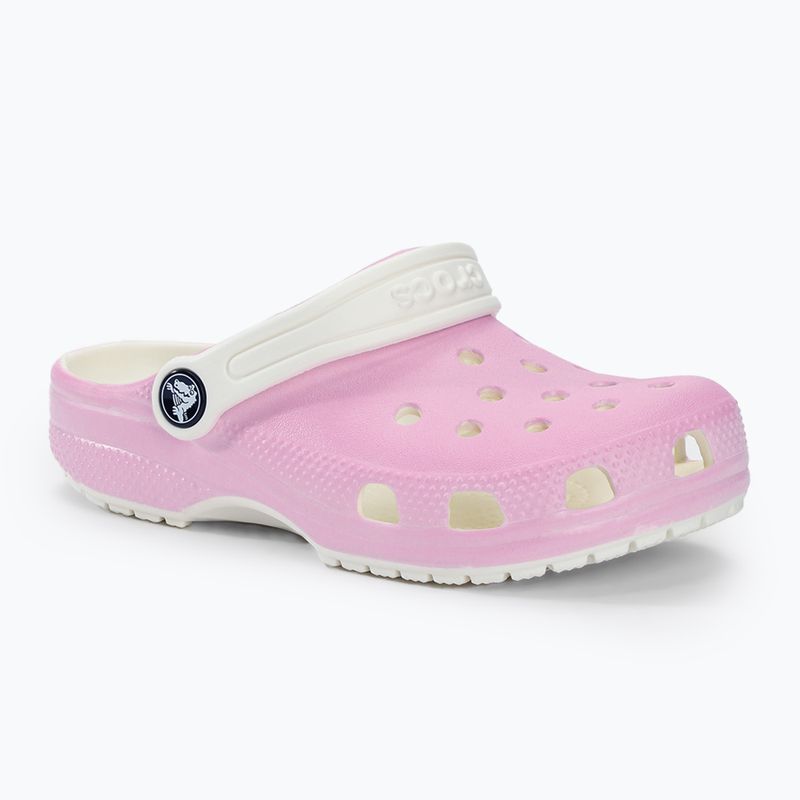 Детски чехли Crocs Classic Glow in the Dark flamingo