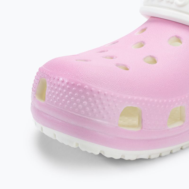Детски чехли Crocs Classic Glow in the Dark flamingo 8