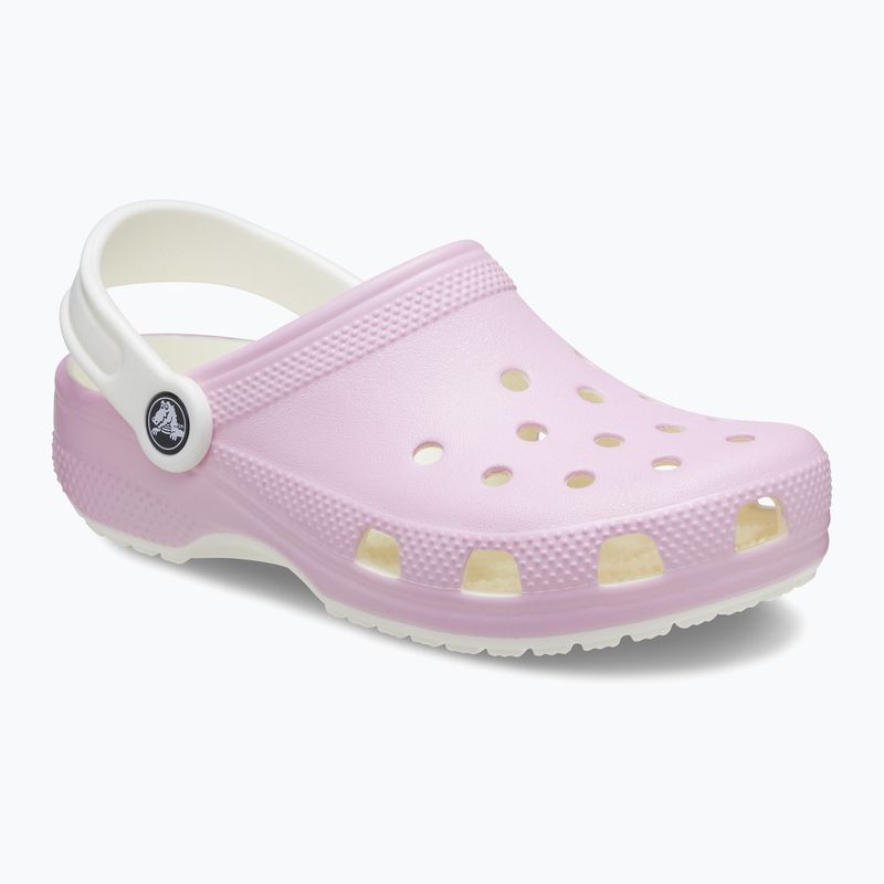 Детски чехли Crocs Classic Glow in the Dark flamingo 9