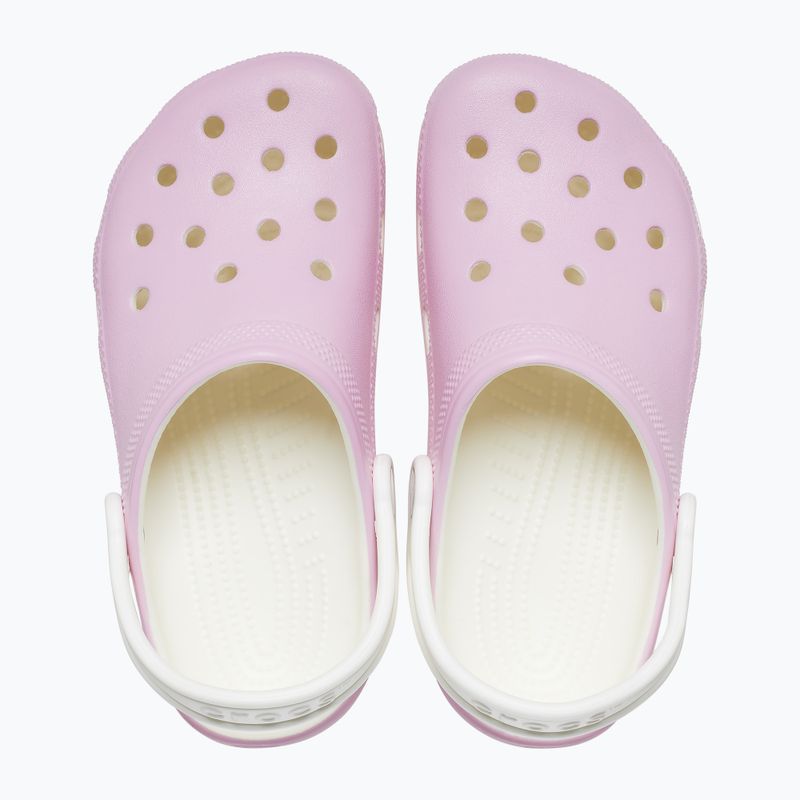 Детски чехли Crocs Classic Glow in the Dark flamingo 12