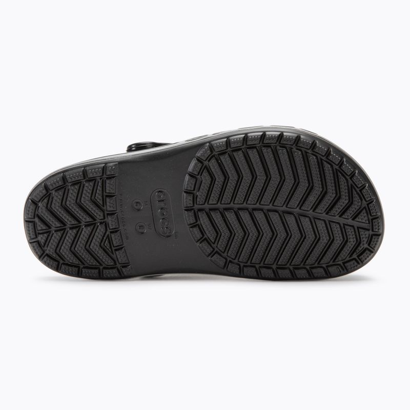 Джапанки Crocs Bayaband Reflective Band Clogs black 5