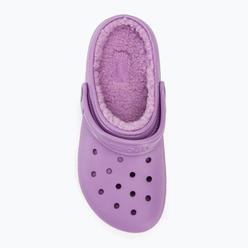 Детски чехли Crocs Classic Lined Orchid 6