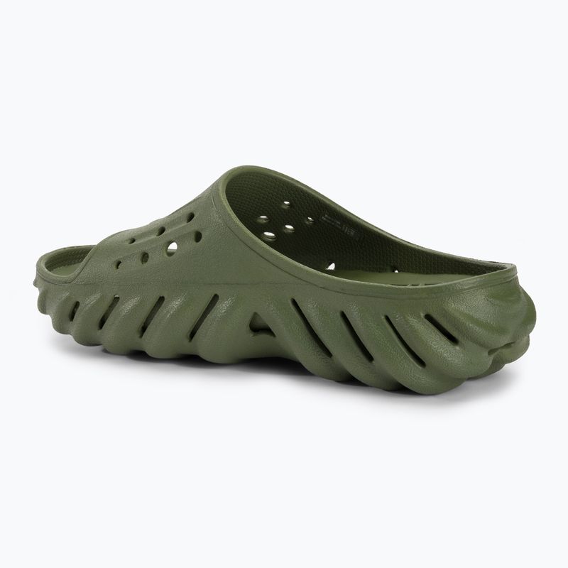 Джапанки Crocs Echo Slide army green 3