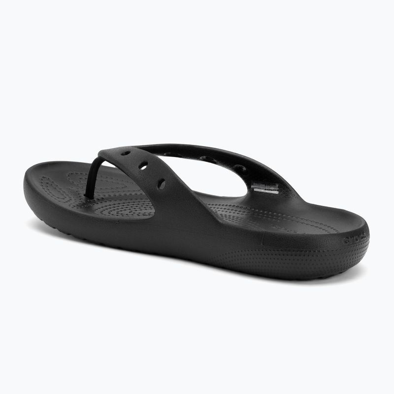Джапанки Crocs Classic Flip V2 black 3