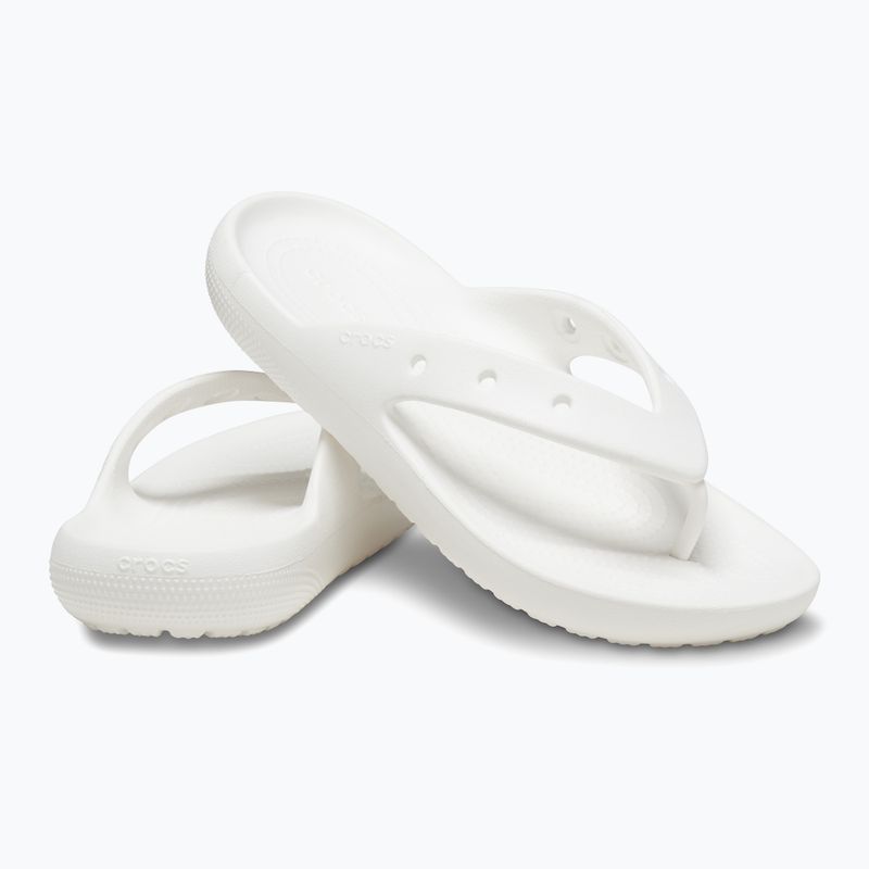 Джапанки Crocs Classic Flip V2, бели 8