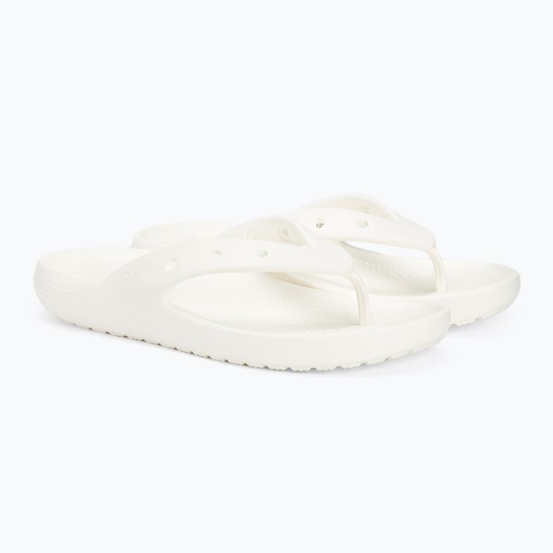 Джапанки Crocs Classic Flip V2, бели 4