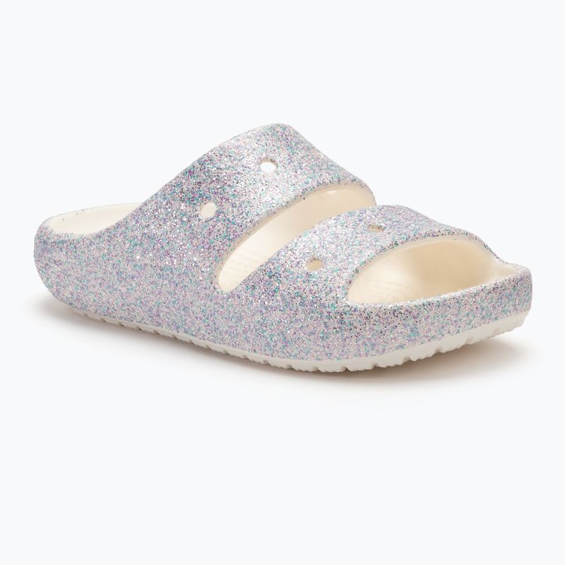 Детски джапанки Crocs Classic Glitter V2 mystic glitter