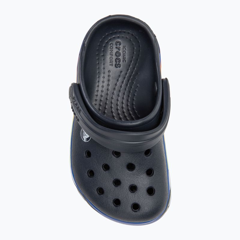 Детски джапанки Crocs Crocband Lights Clog Toddler deep navy 6