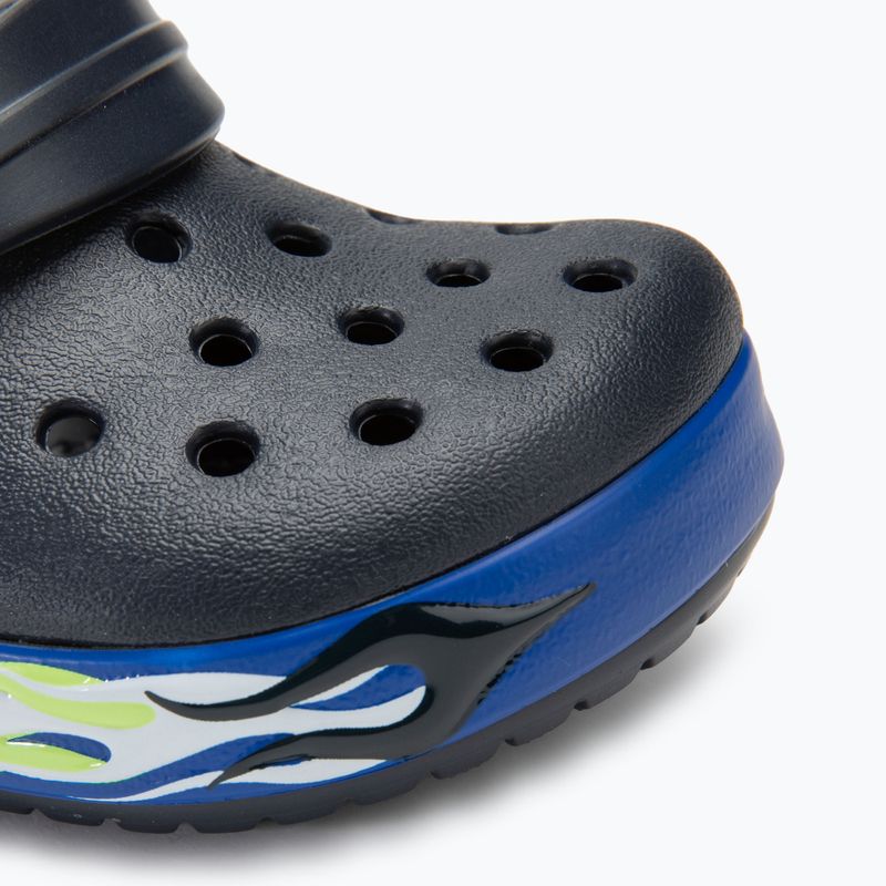 Детски джапанки Crocs Crocband Lights Clog Toddler deep navy 8