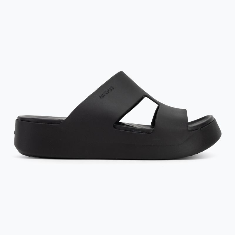 Дамски джапанки Crocs Gateway Platform H-Strap black 2