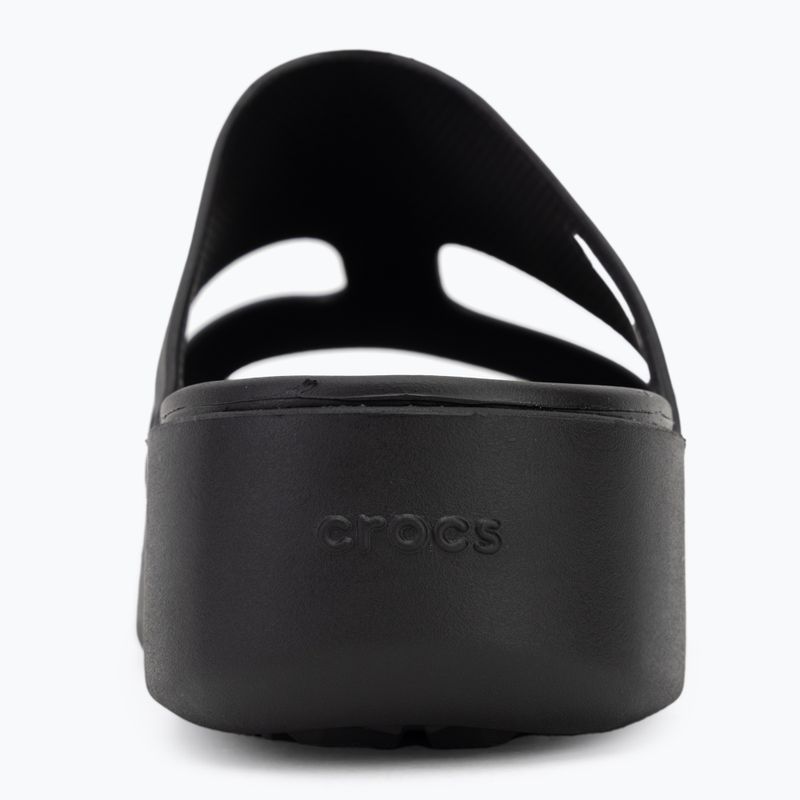 Дамски джапанки Crocs Gateway Platform H-Strap black 6