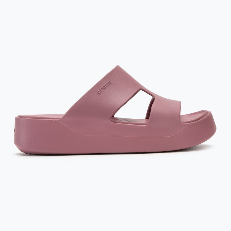 Дамски джапанки Crocs Gateway Platform H-Strap cassis 2