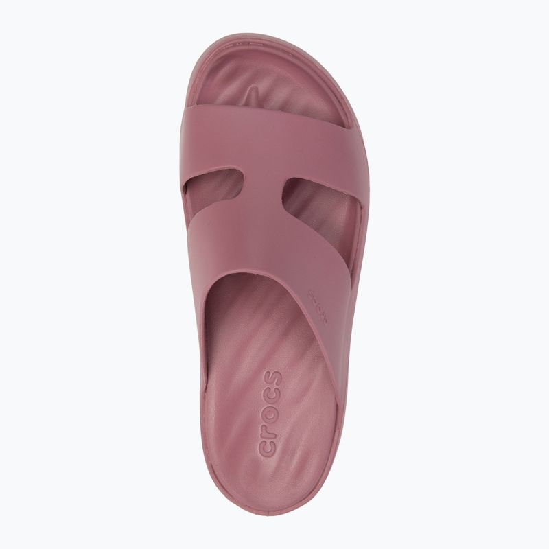 Дамски джапанки Crocs Gateway Platform H-Strap cassis 5