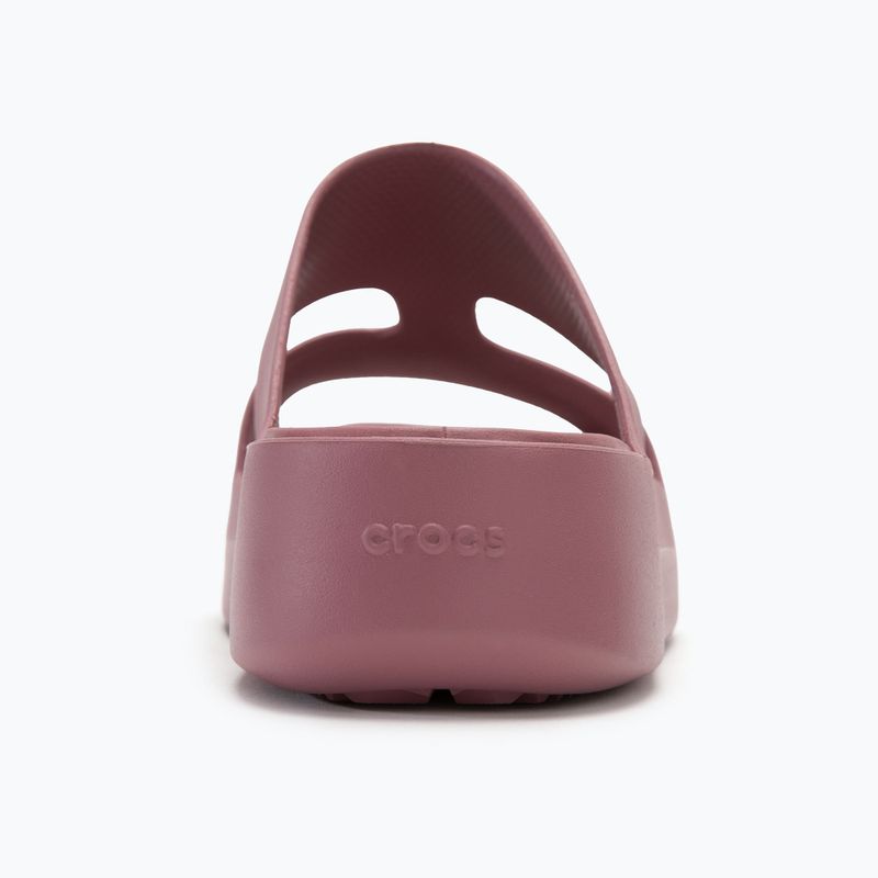 Дамски джапанки Crocs Gateway Platform H-Strap cassis 6