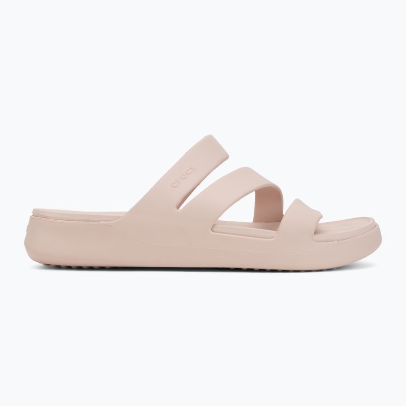Дамски чехли Crocs Getaway Strappy quartz 2