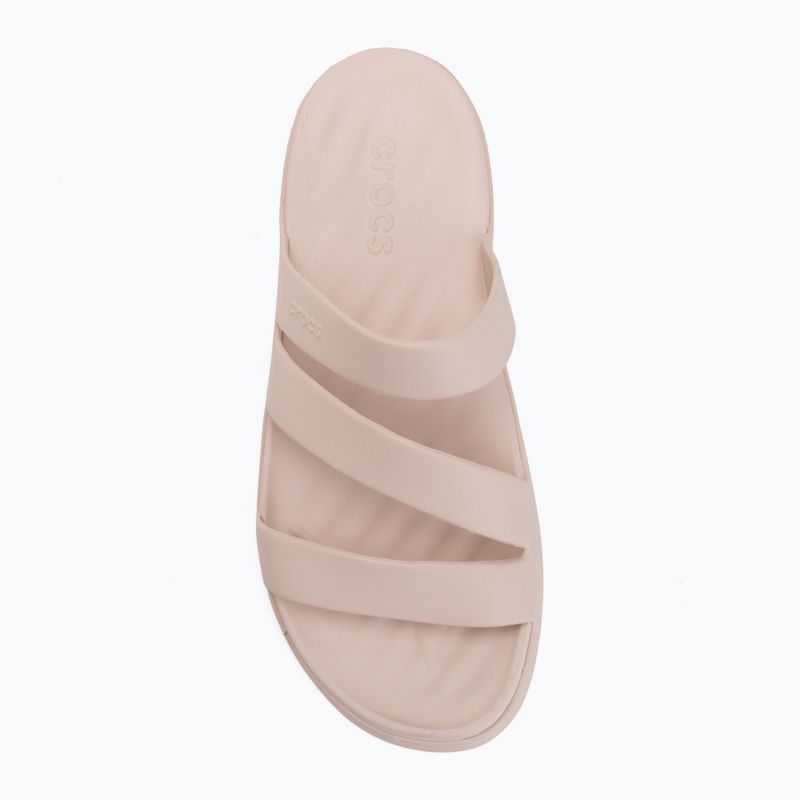 Дамски чехли Crocs Getaway Strappy quartz 5