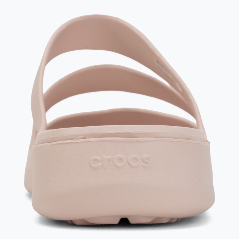 Дамски чехли Crocs Getaway Strappy quartz 6