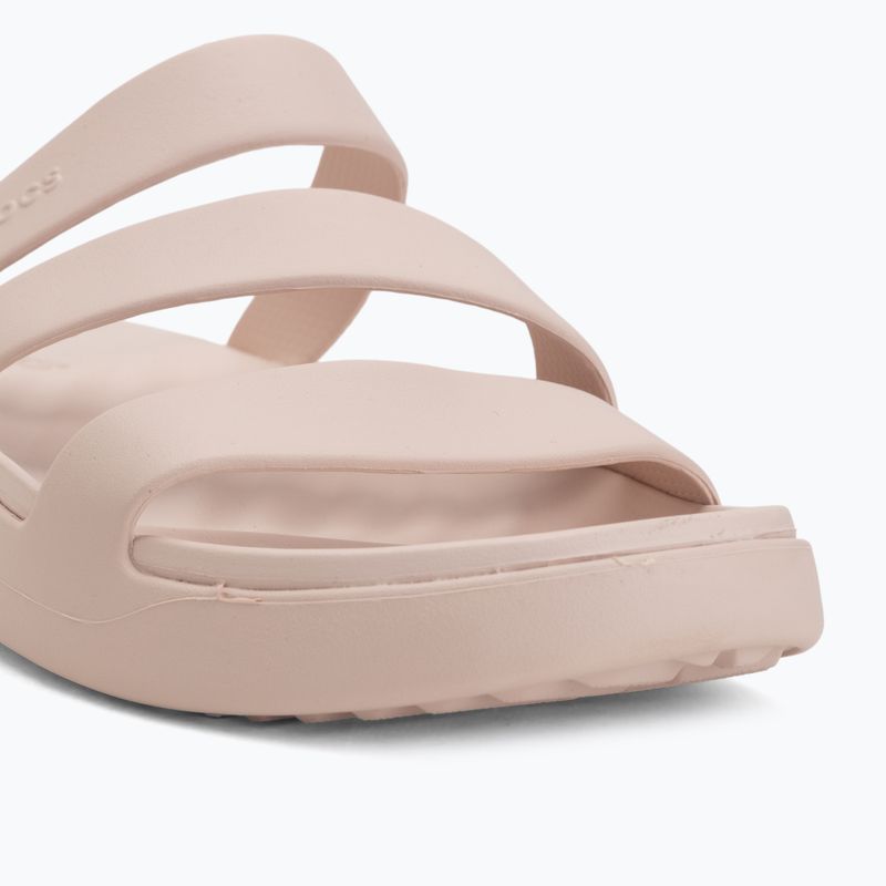 Дамски чехли Crocs Getaway Strappy quartz 7