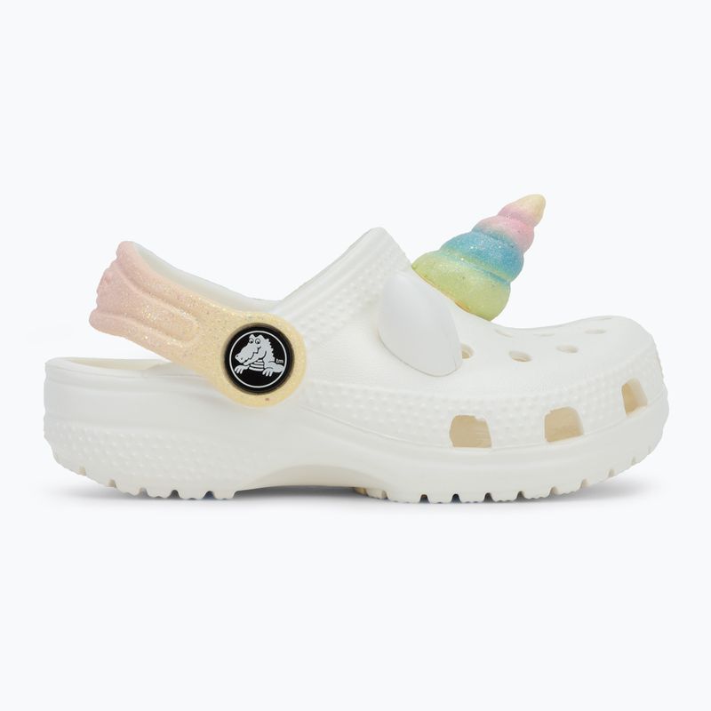 Детски джапанки Crocs Classic IAM Rainbow Unicorn CgT chalk 3