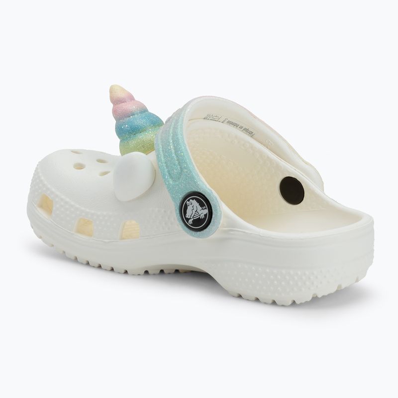 Детски джапанки Crocs Classic IAM Rainbow Unicorn CgT chalk 4