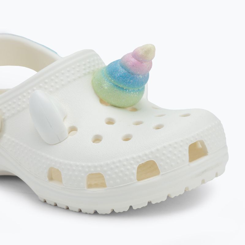 Детски джапанки Crocs Classic IAM Rainbow Unicorn CgT chalk 8