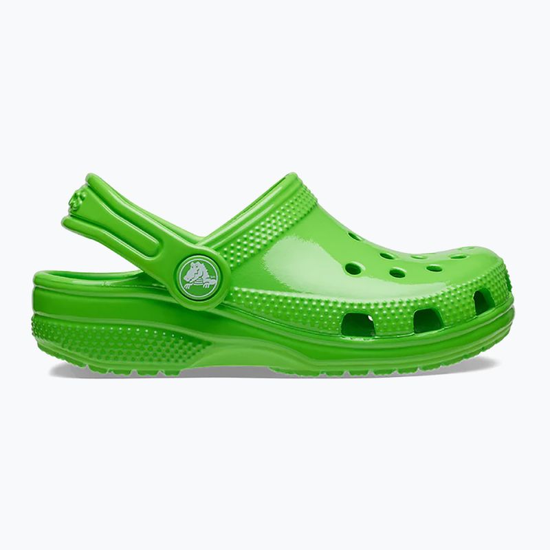 Детски джапанки Crocs Classic Neon Highlighter Clog green slime 9