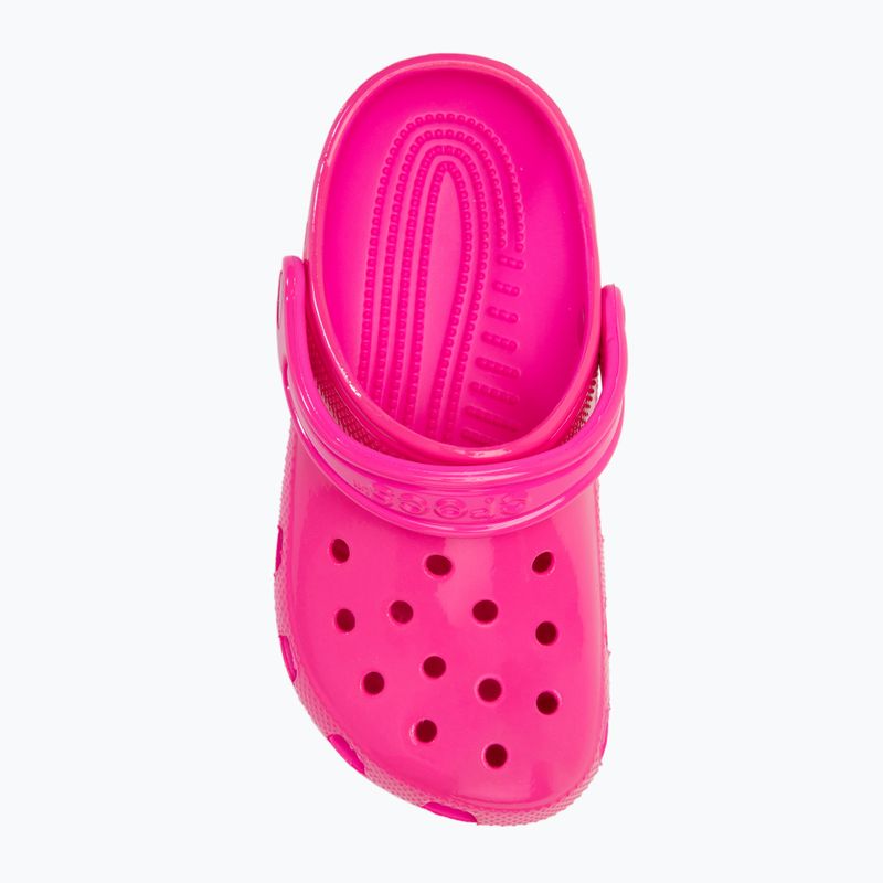 Детски джапанки Crocs Classic Neon Highlighter Clog  pink crush 6