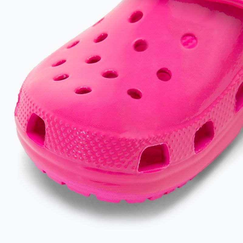 Детски джапанки Crocs Classic Neon Highlighter Clog  pink crush 8