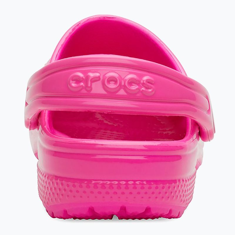 Детски джапанки Crocs Classic Neon Highlighter Clog  pink crush 12