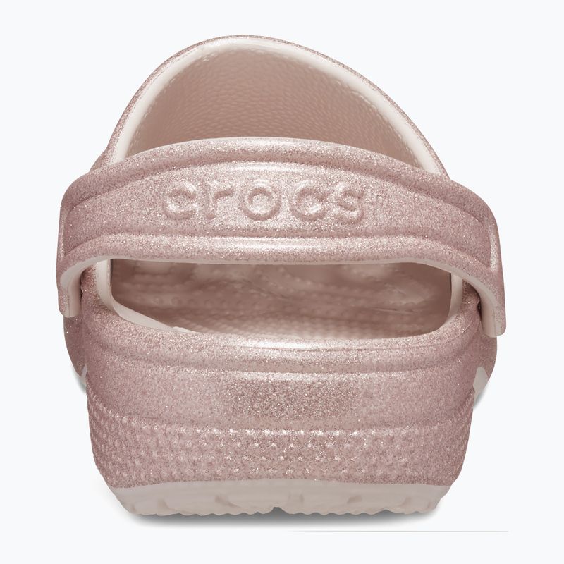 Детски джапанки Crocs Classic Glitter Clog Toddler quartz glitter 11