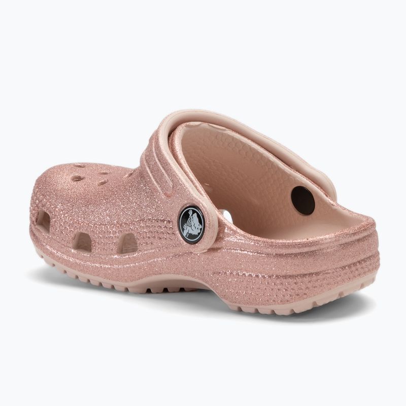 Детски джапанки Crocs Classic Glitter Clog Toddler quartz glitter 4