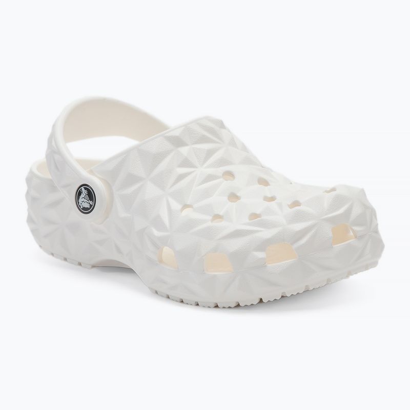 Детски джапанки Crocs Classic Geometric Clog Kids white 2