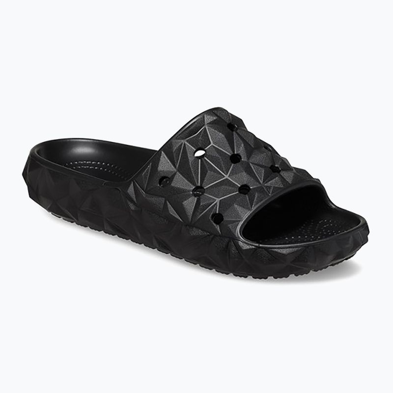 Джапанки Crocs Classic Geometric Slide V2 black 8