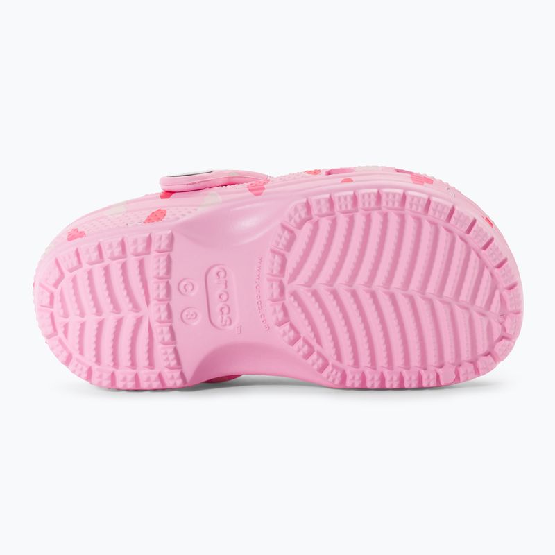 Детски джапанки Crocs VDay Clog Flamingo 5