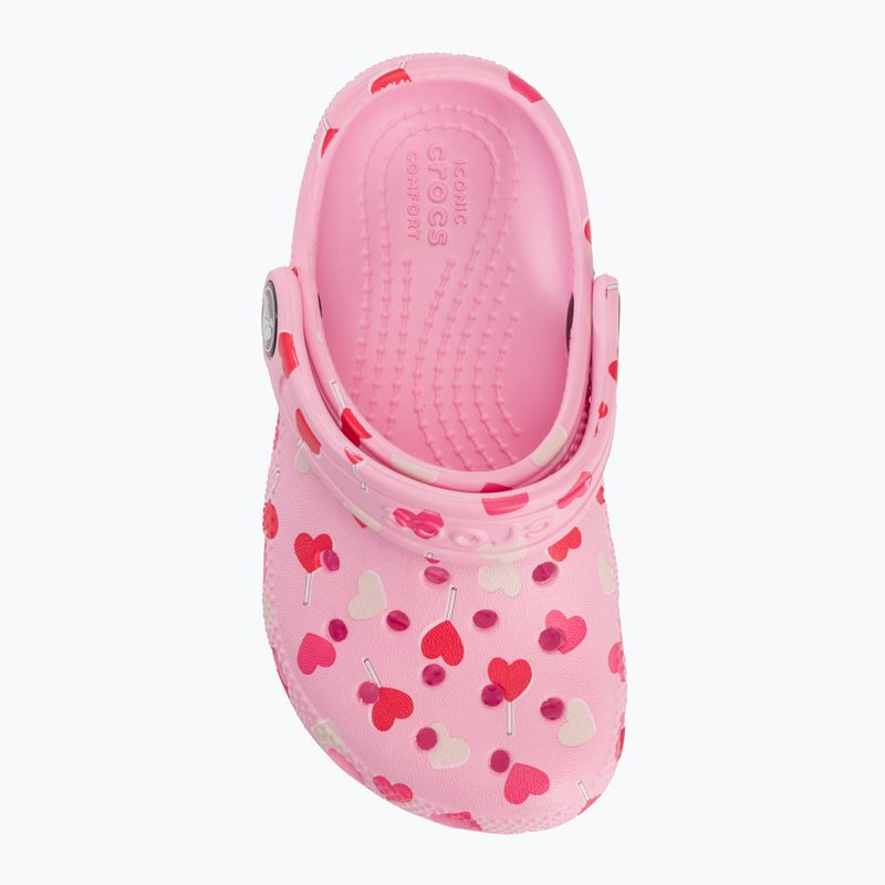 Детски джапанки Crocs VDay Clog Flamingo 6