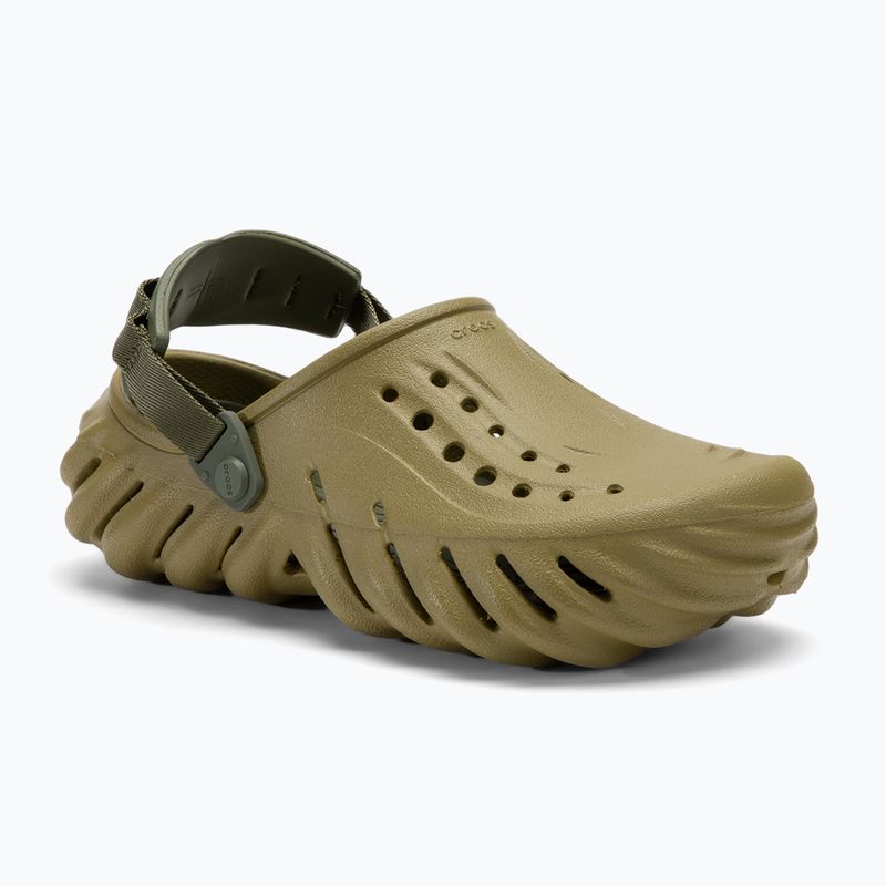Джапанки Crocs Echo Clog с алое 2
