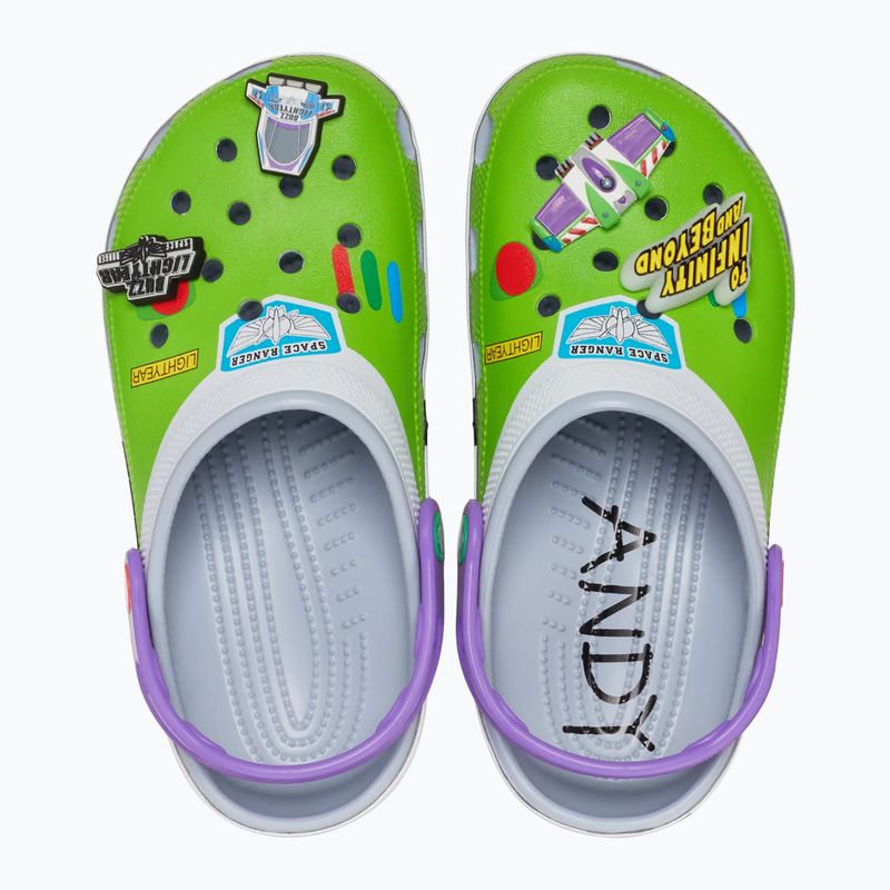Чехли Crocs Toy Story Buzz Classic blue grey 4