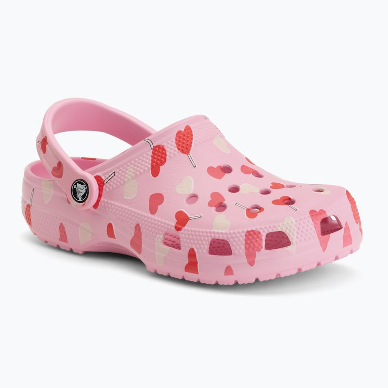 Чехли Crocs Classic Valentines Day Clog flamingo 2