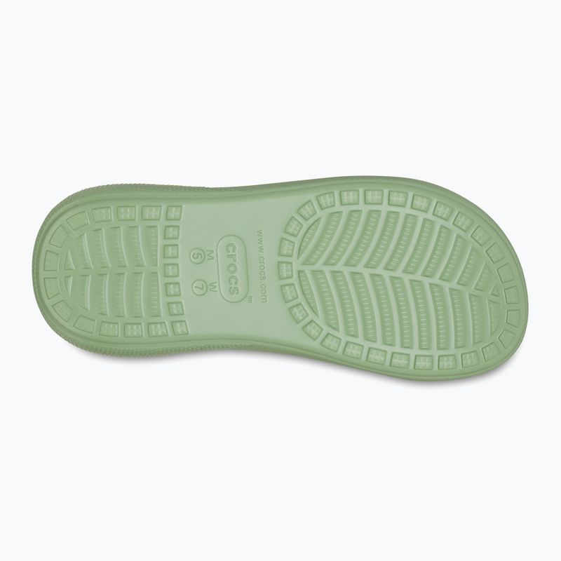 Дамски джапанки Crocs Classic Crush Sandal fair green 12