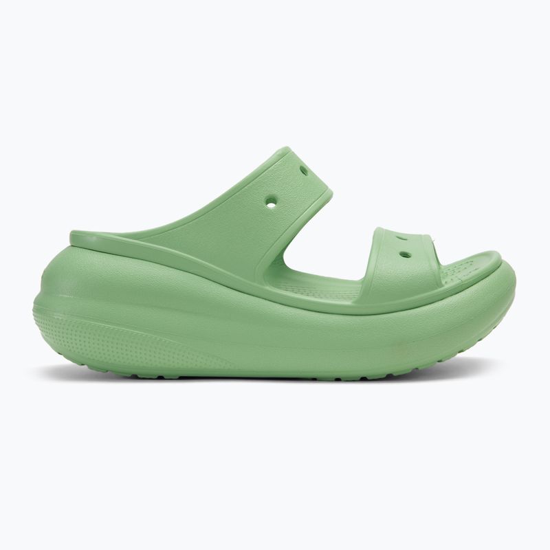 Дамски джапанки Crocs Classic Crush Sandal fair green 2