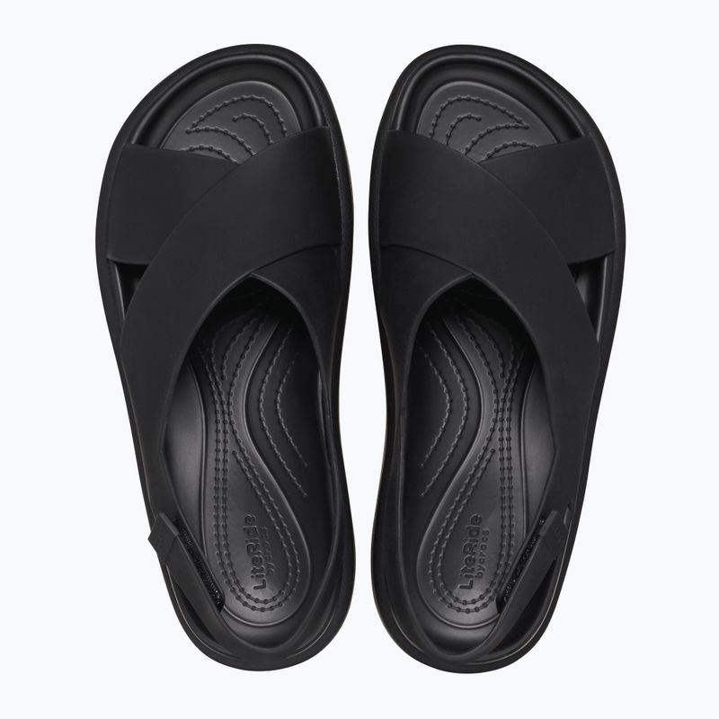 Дамски сандали Crocs Brooklyn Luxe Cross Strap black 11