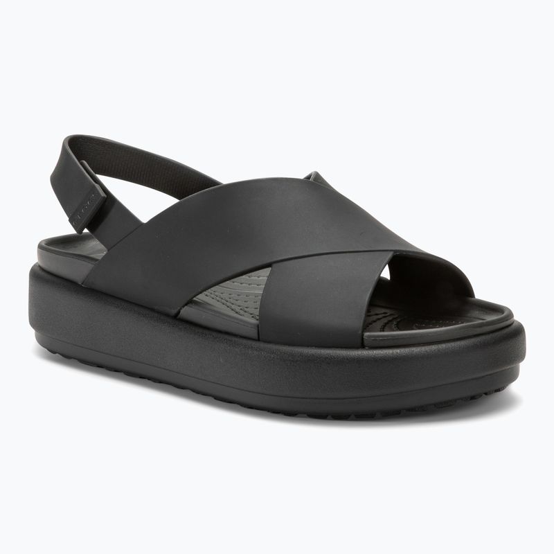 Дамски сандали Crocs Brooklyn Luxe Cross Strap black