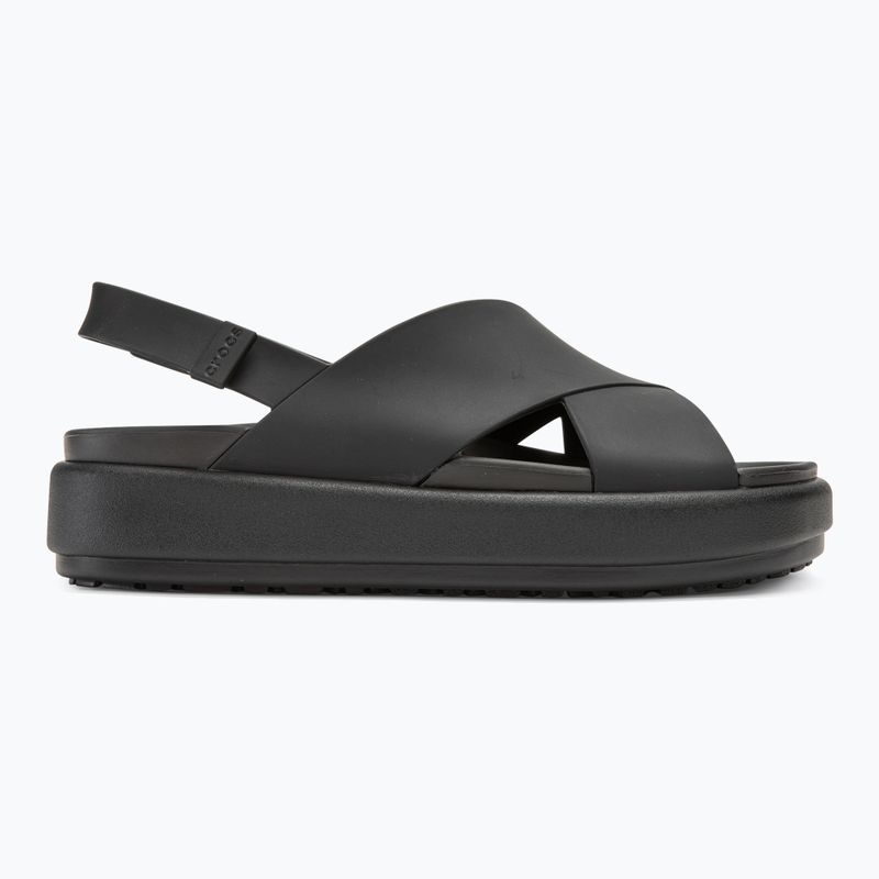Дамски сандали Crocs Brooklyn Luxe Cross Strap black 2